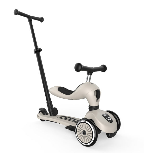 Kinder 2 in 1 Kickboard / Roller - Highwaykick 1 Push and Go ash