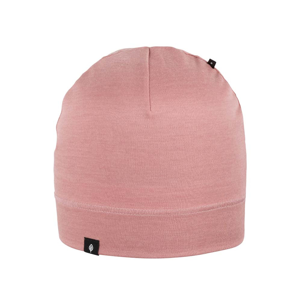 Kinder Beanie Interlock - shadow rose