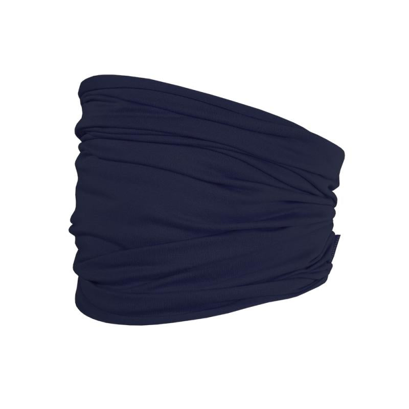 GOTS KIDS-Multifunktionstuch Jersey einfarbig, UV 50 Basic, navy