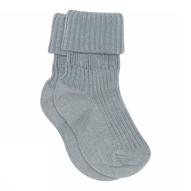Baby Socken, dusty blue