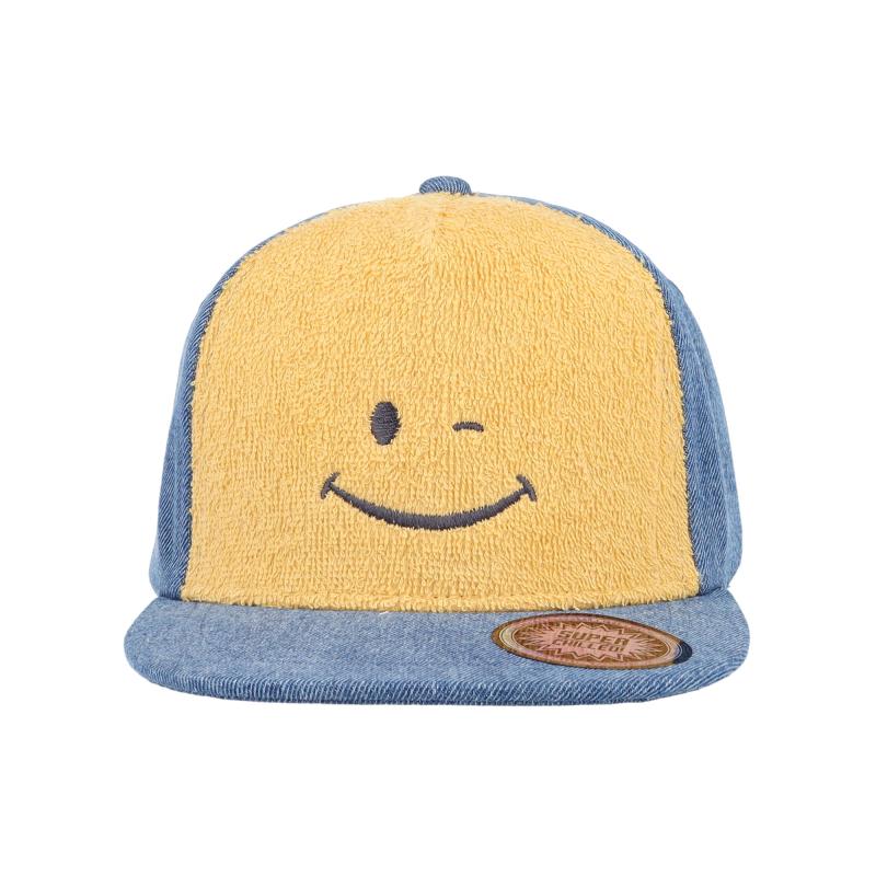 KIDS Cap, terry smile snap-back Verschluß