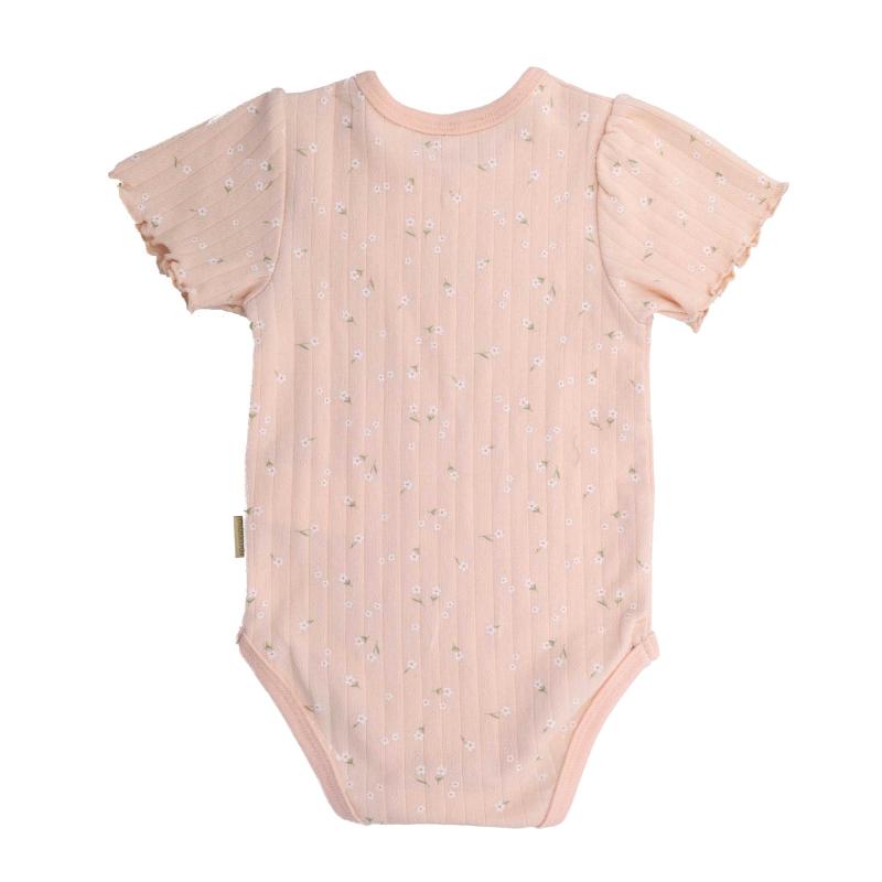 BABY-Body, AOP Blumen Schulterverschluss