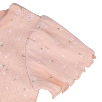BABY-Body, AOP Blumen Schulterverschluss