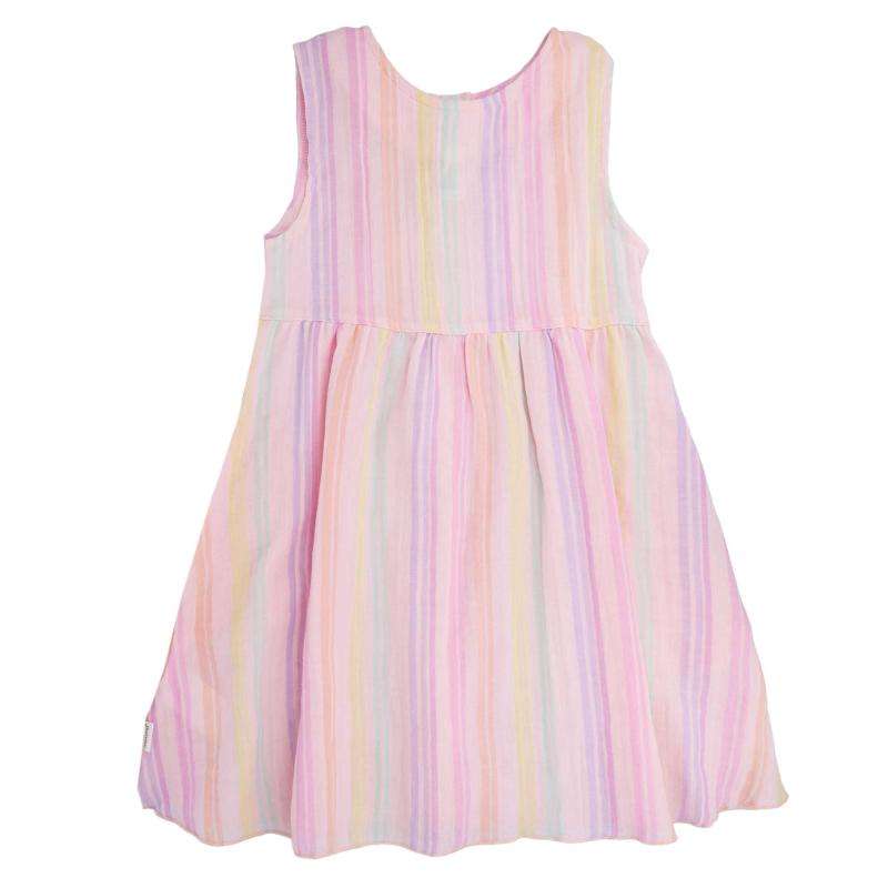 GOTS MINI Kleid Musselinstoff