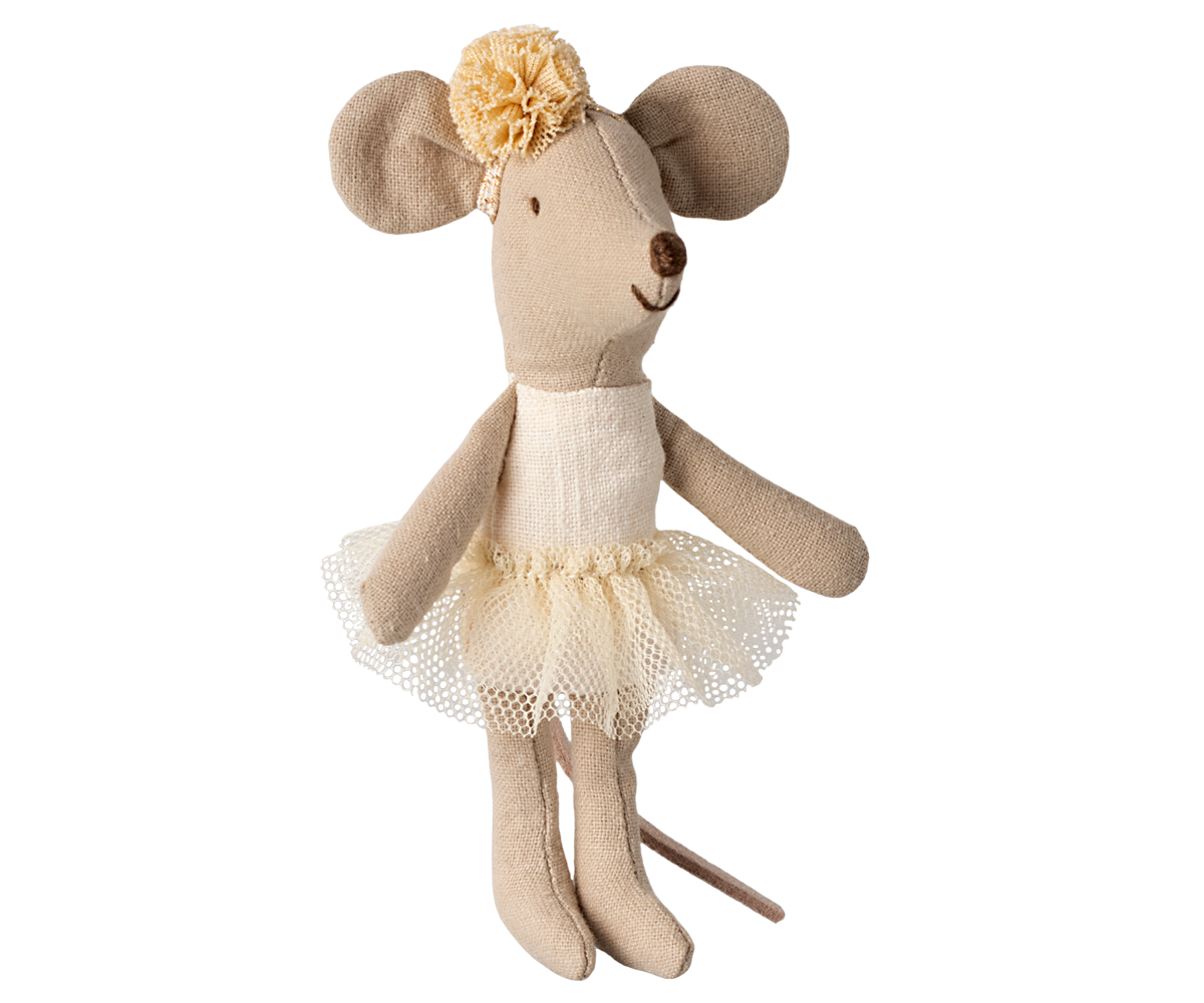 Ballerina Maus - Kleine Schwester, Creme