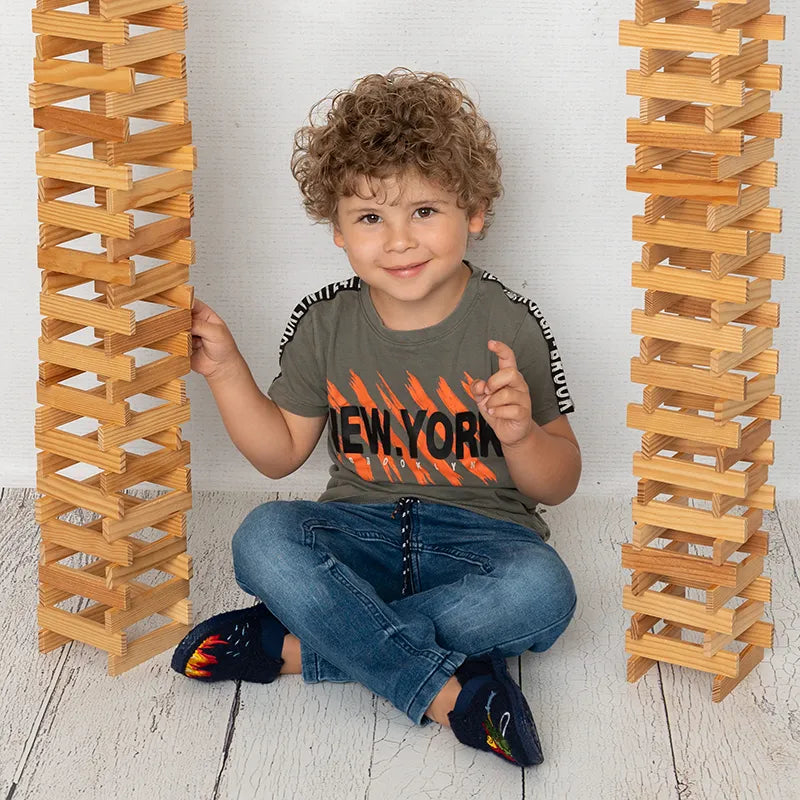 Kinderhausschuhe Little Fireman