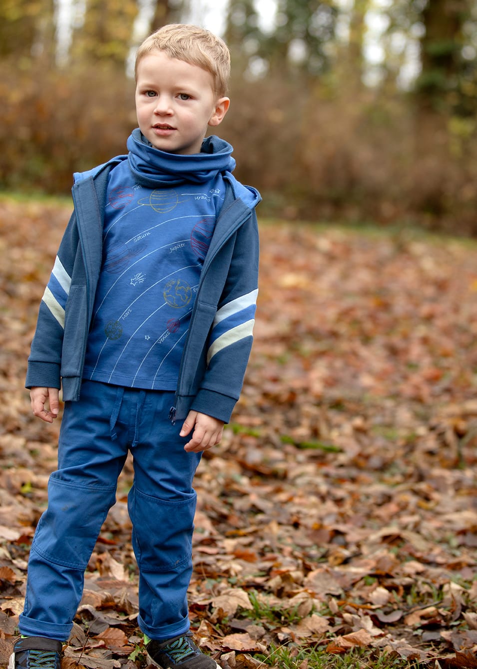 Shirt mit Planetendruck