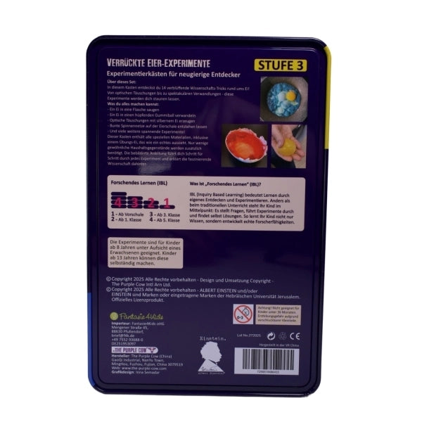 Experimentierkasten - Verrückte Eier-Experimente