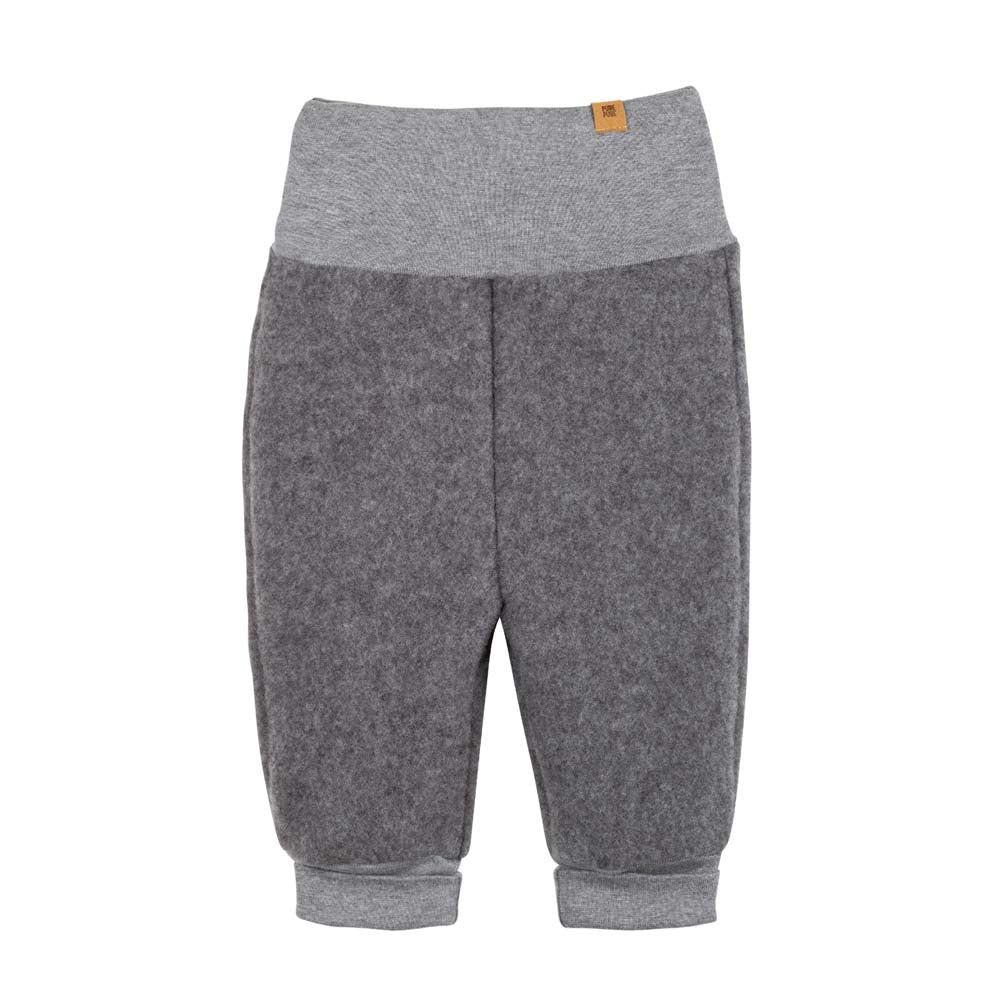 Baby-Hose Fleece - schiefer grau