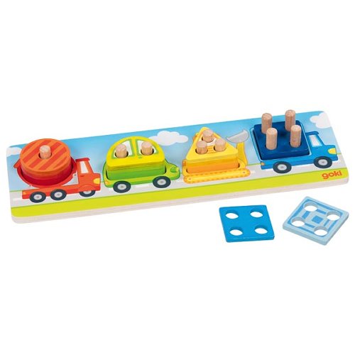 Formensortierspiel Fahrzeuge