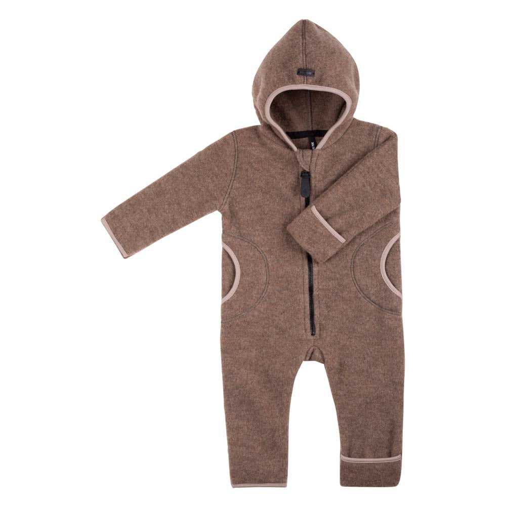 Baby Overall Fleece - walnuss