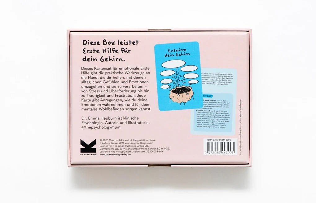 Emotionale Erste Hilfe - 45 Karten zur Selbstfürsorge