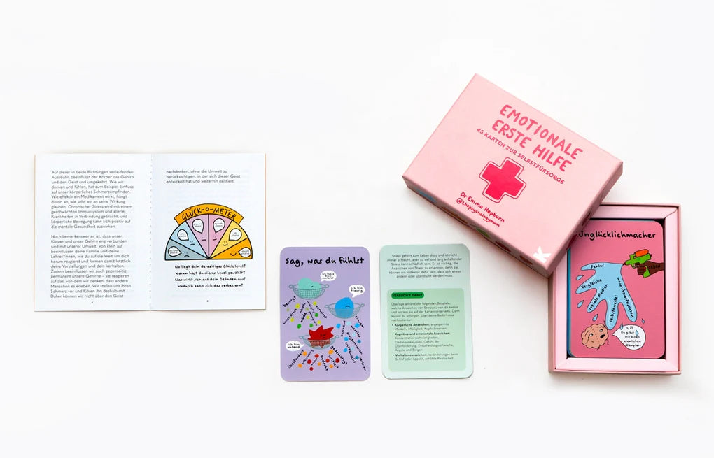 Emotionale Erste Hilfe - 45 Karten zur Selbstfürsorge