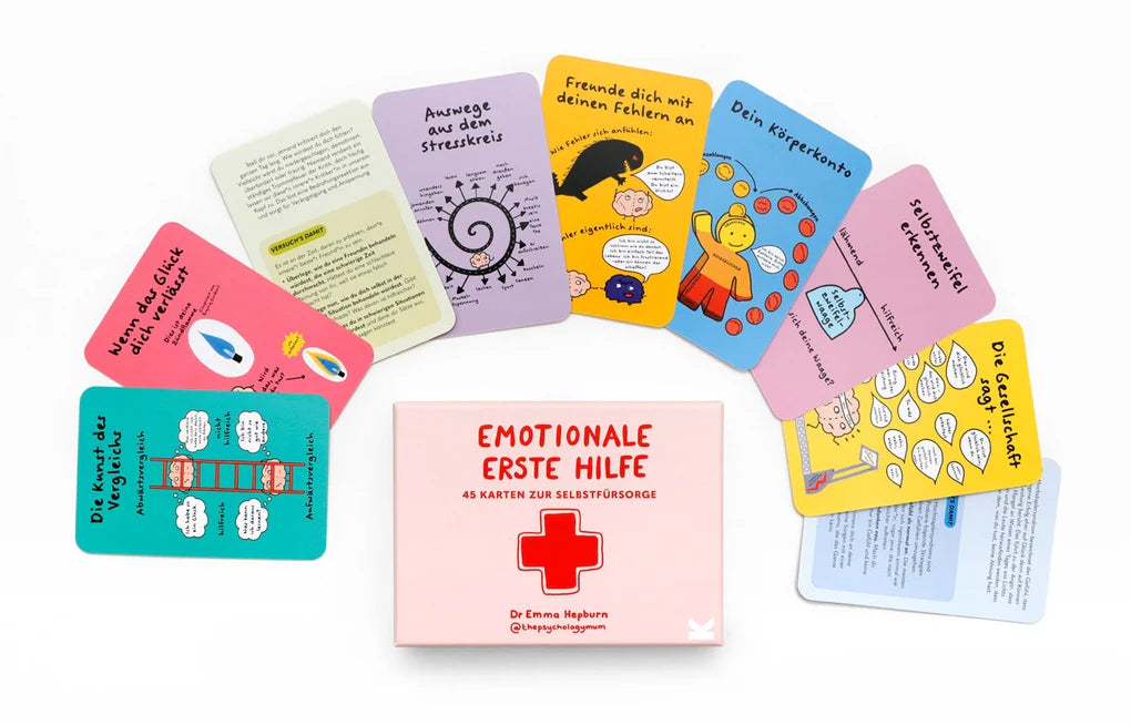 Emotionale Erste Hilfe - 45 Karten zur Selbstfürsorge
