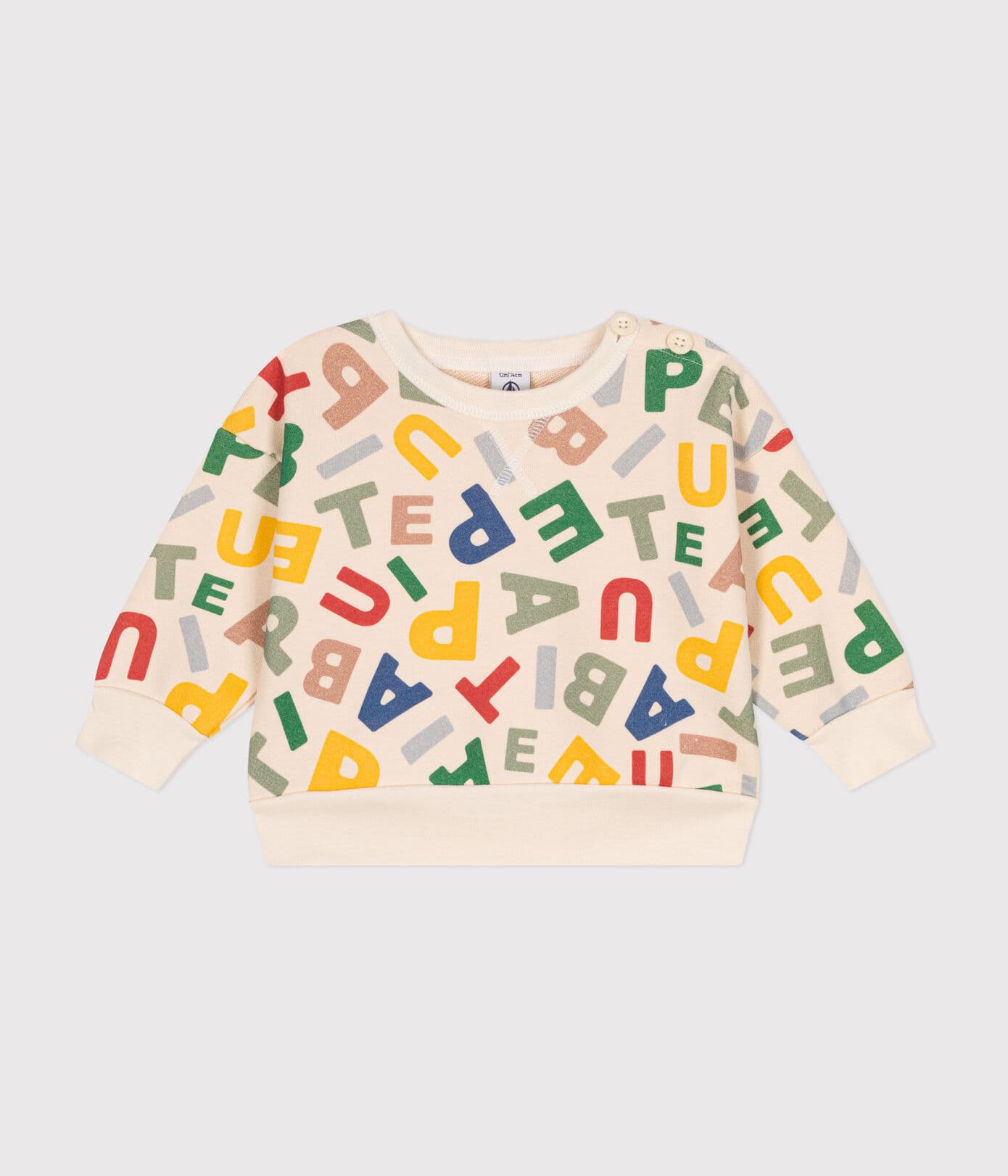 Baby-Sweatshirt aus Molton