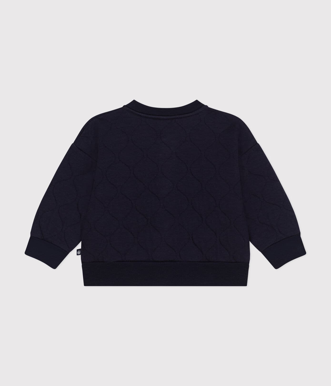 Baby-Teddyjacke aus gestepptem Doppeljersey