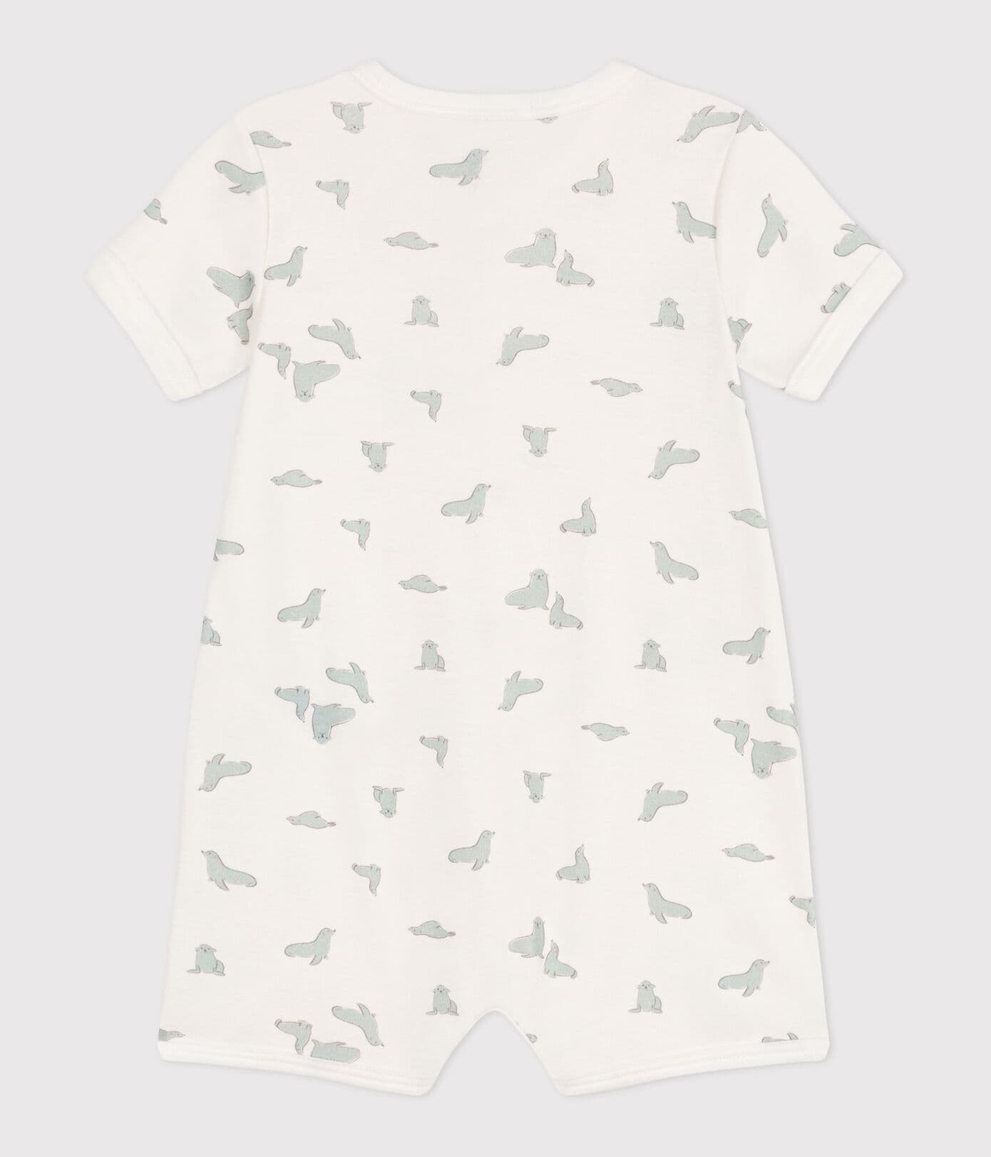 Baby-Kurzoverall aus Baumwolle