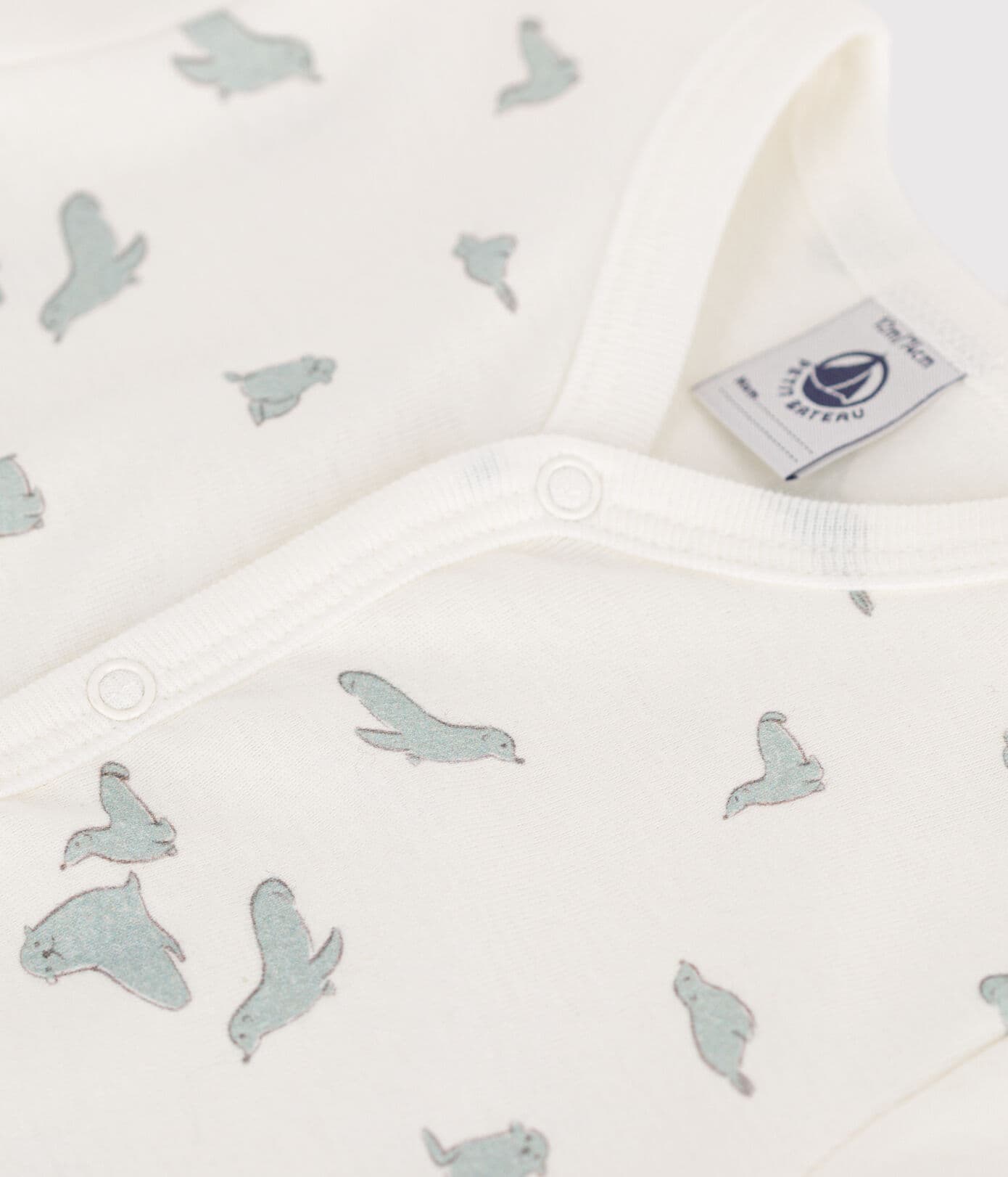 Baby-Kurzoverall aus Baumwolle