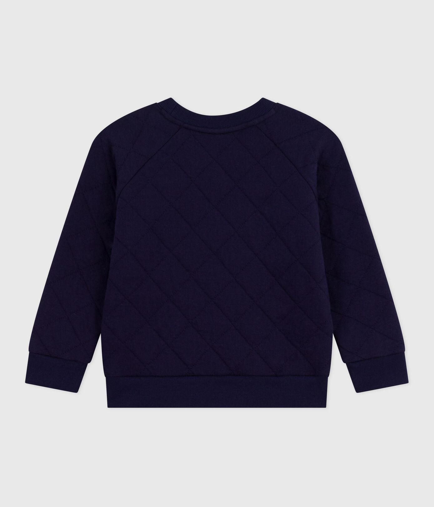 Kinder-Sweatshirt aus einfarbiger Baumwolle