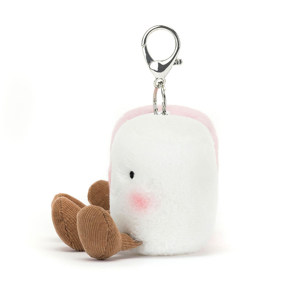 Schlüsselanhänger Amuseables Pair of Marshmallows Bag Charm