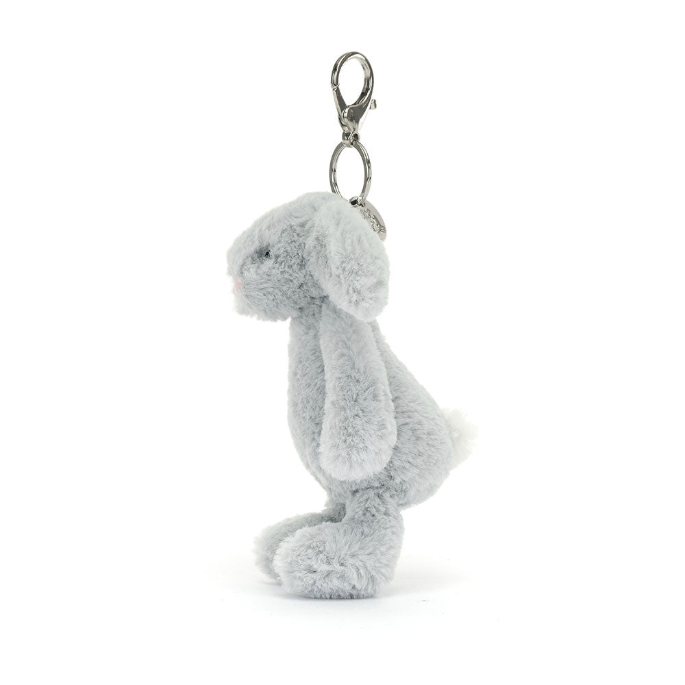 Schlüsselanhänger Bashful Silver Bunny Bag Charm