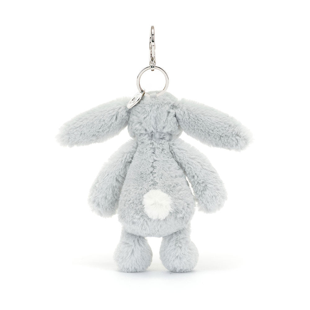 Schlüsselanhänger Bashful Silver Bunny Bag Charm