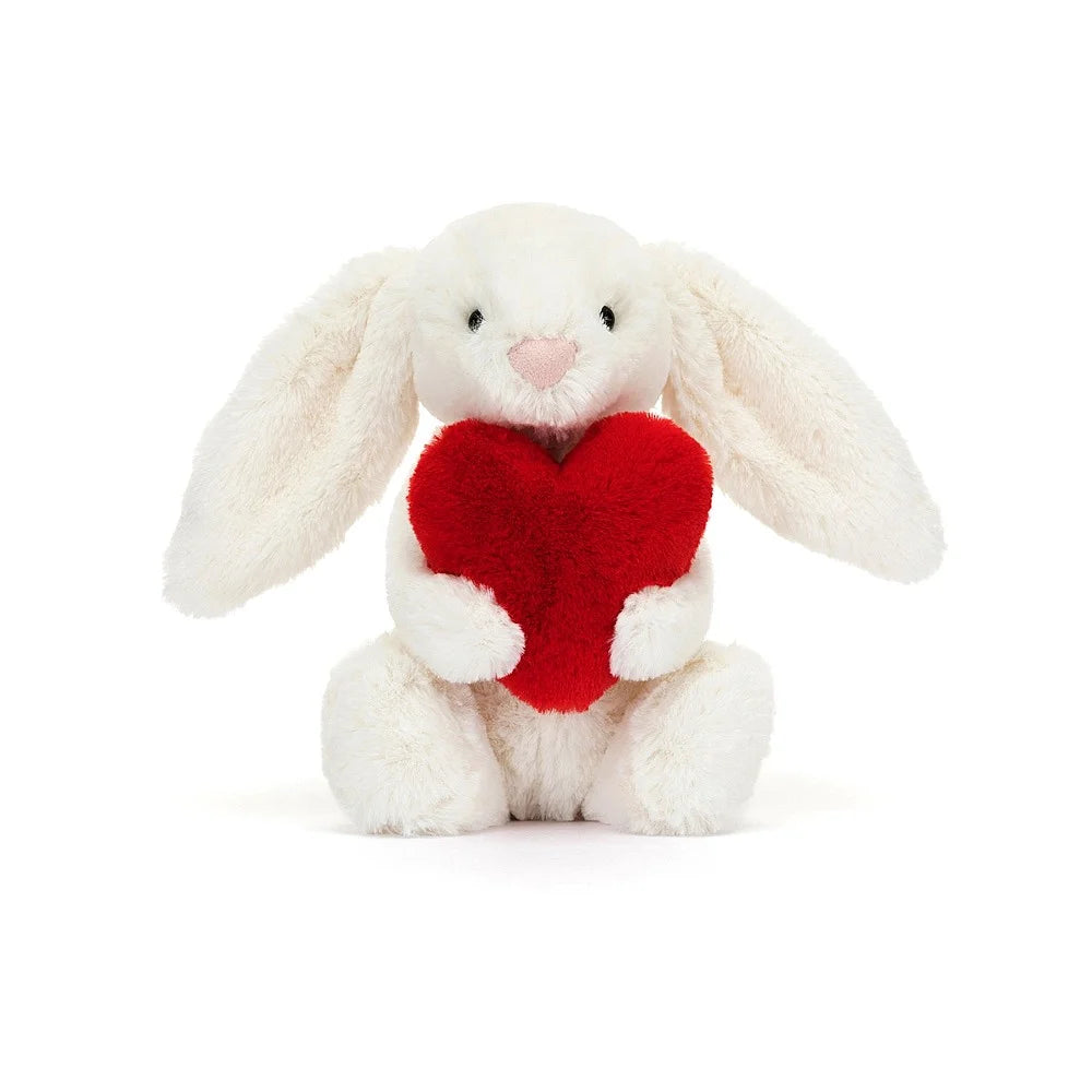 Kuscheltier Bashful Red Love Heart Bunny