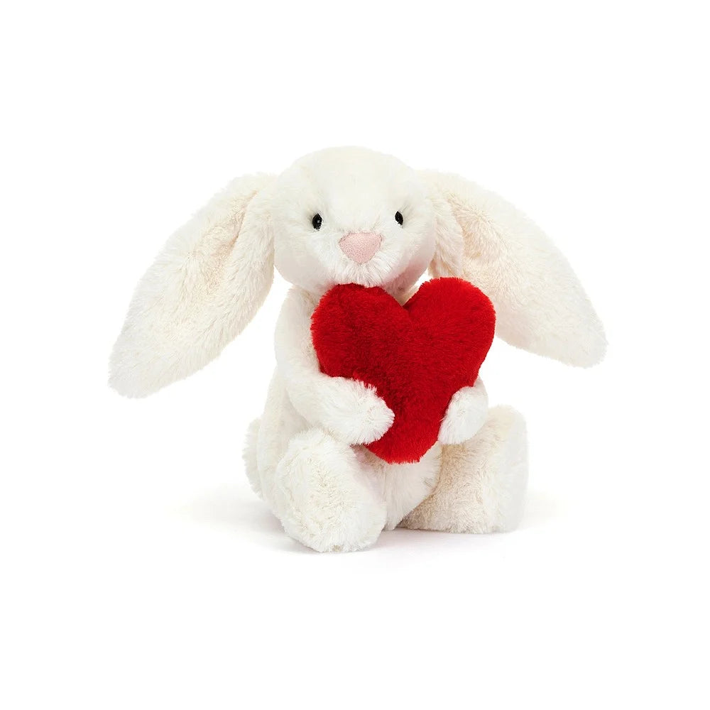 Kuscheltier Bashful Red Love Heart Bunny