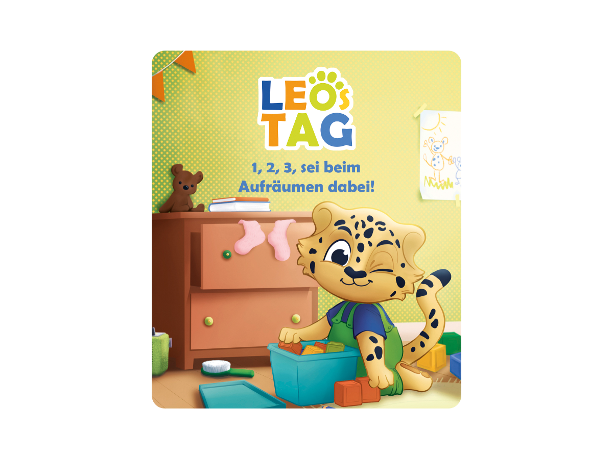 Leos Tag - 1, 2, 3, sei beim Aufräumen dabei!