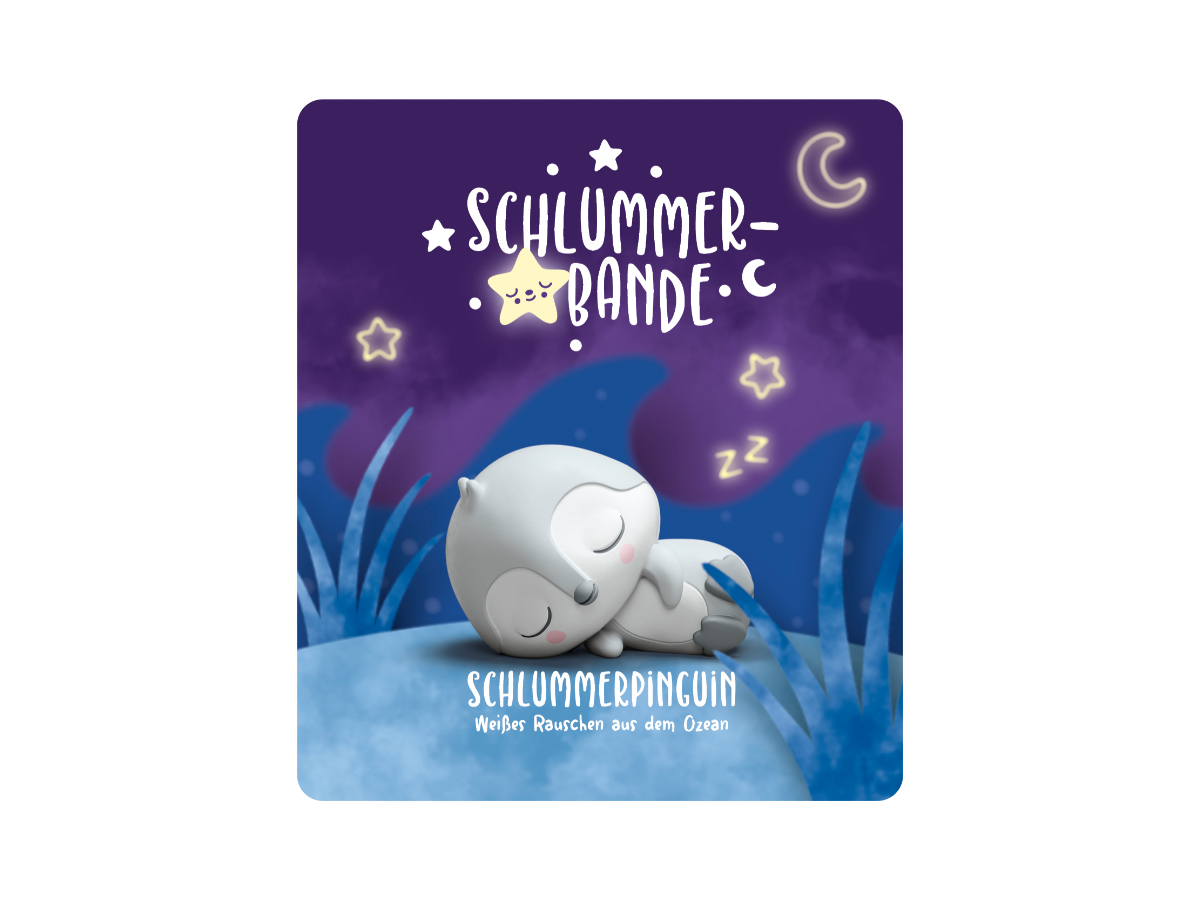 Schlummerbande - Schlummerpinguin Weißes Rauschen aus dem Ozean