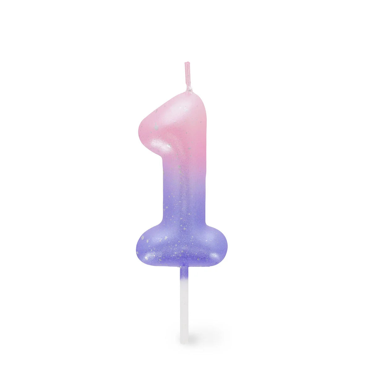 Tortenkerze Pink - 1 - Happy Birthday Candle