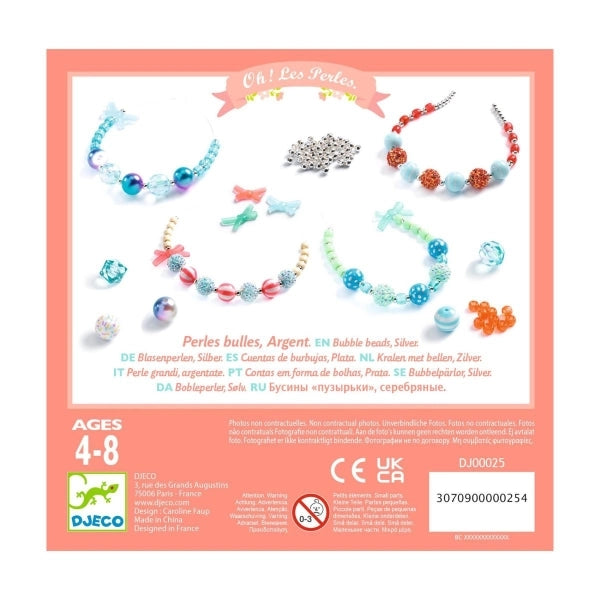 Schmuck basteln: Kugeln Silber