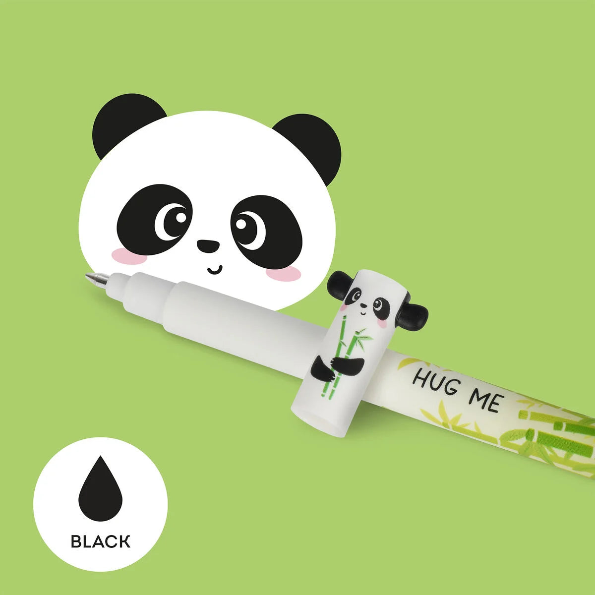 Löschbarer Gelstift - Erasable Gel Pen Panda mit Bambus