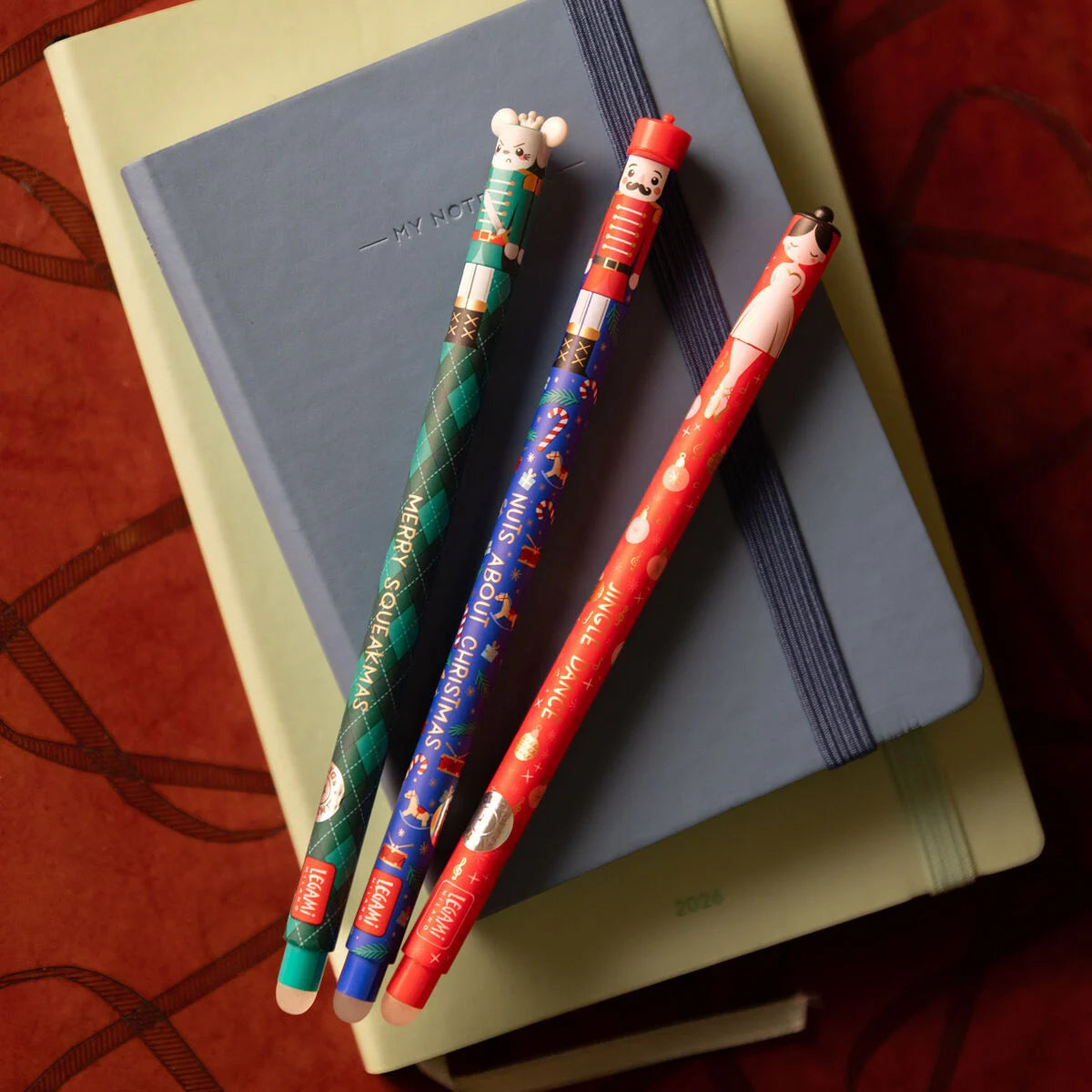 Set mit 3 Löschbaren Gelstiften - The Nutcracker - Erasable Pen