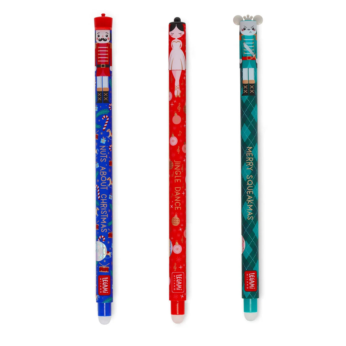 Set mit 3 Löschbaren Gelstiften - The Nutcracker - Erasable Pen