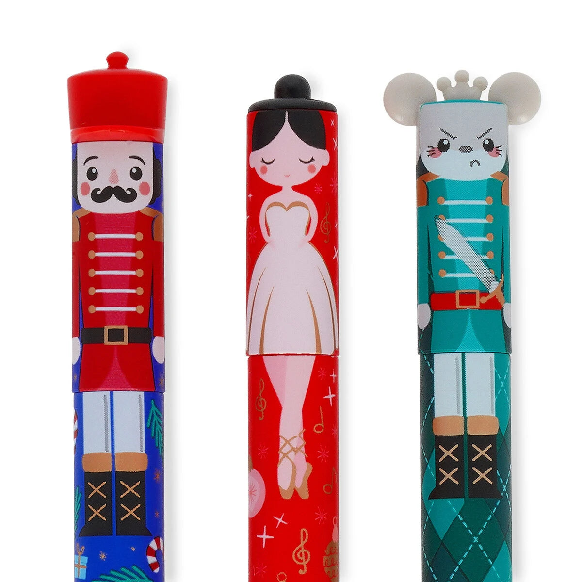 Set mit 3 Löschbaren Gelstiften - The Nutcracker - Erasable Pen