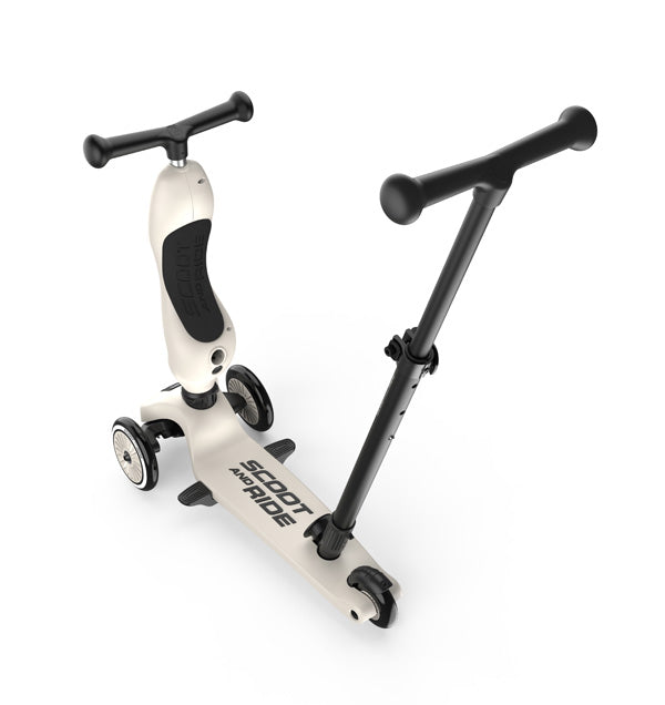 Kinder 2 in 1 Kickboard / Roller - Highwaykick 1 Push and Go ash