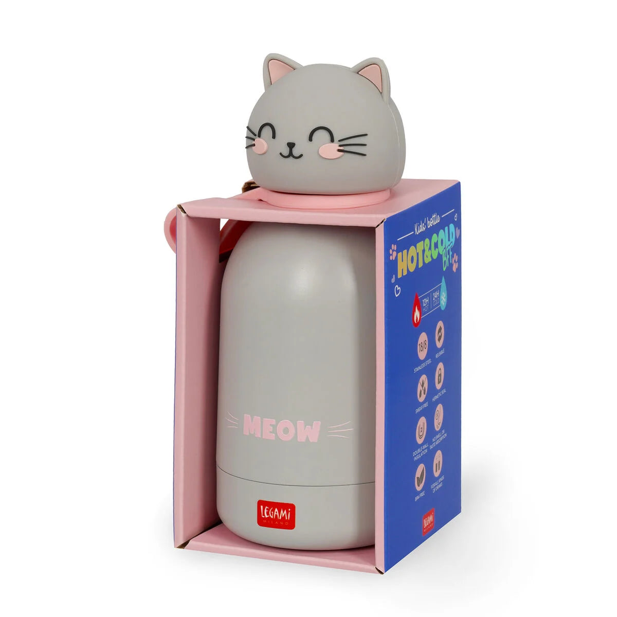 Thermosflasche für Kinder - Kitty