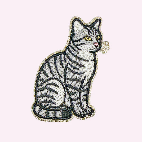 Glitzer Sticker Katze