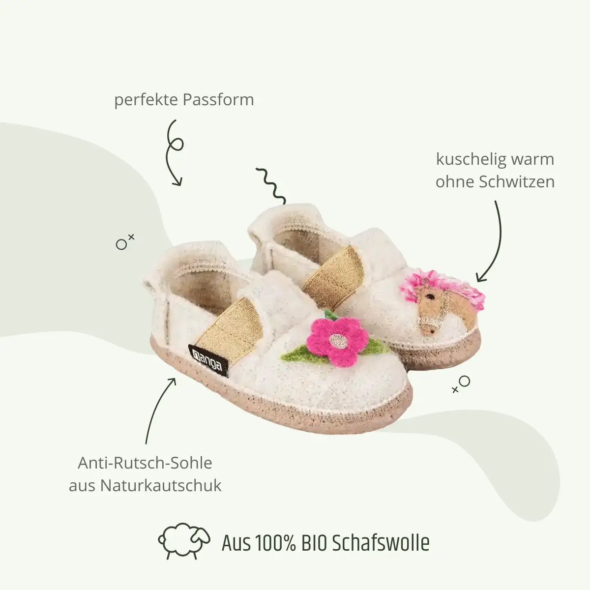 Kinder Hausschuhe Little Horse