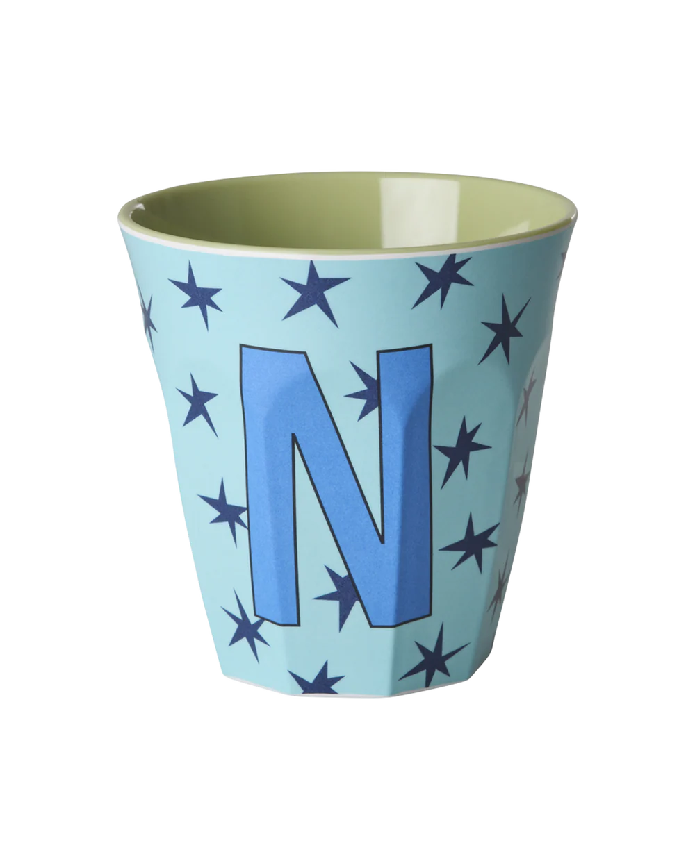 Mittelgroßer Becher - N - Sterne