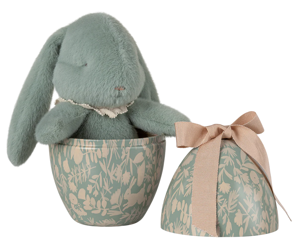 Osterei mit Hase - mint