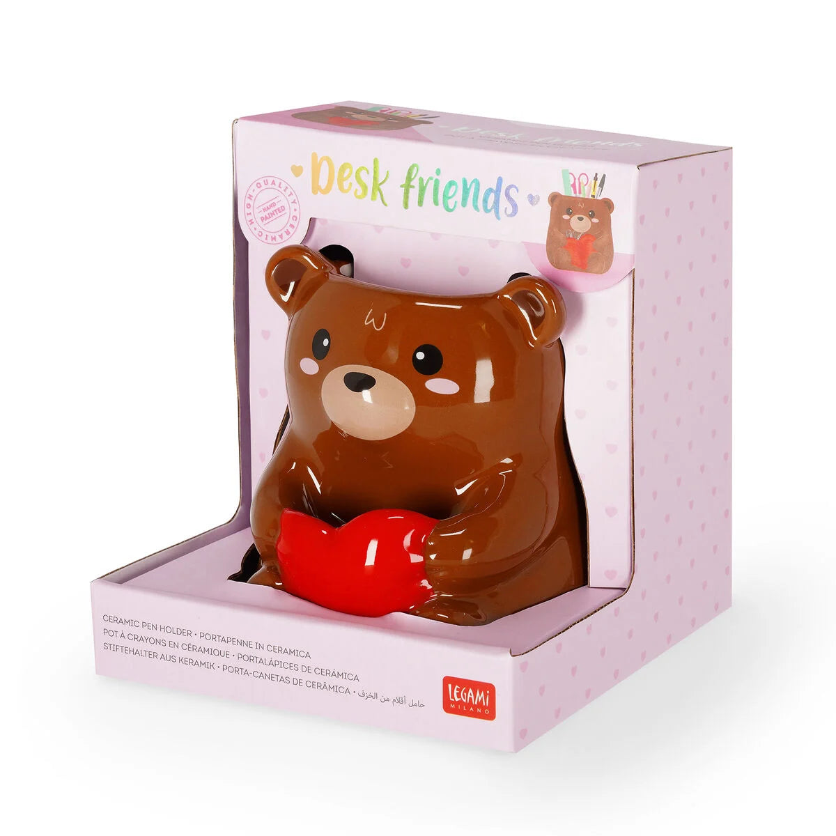 Keramik-Stiftehalter - Teddy Bear - Desk Friends