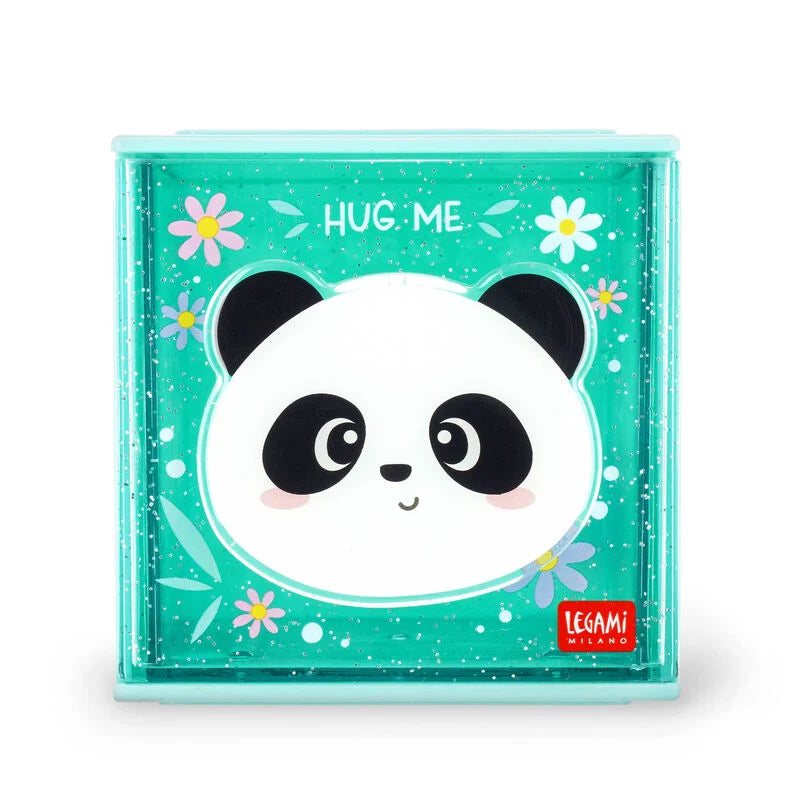 Erweiterbare Schreibtischbox - Cutie Cube, Panda