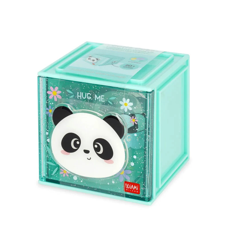 Erweiterbare Schreibtischbox - Cutie Cube, Panda