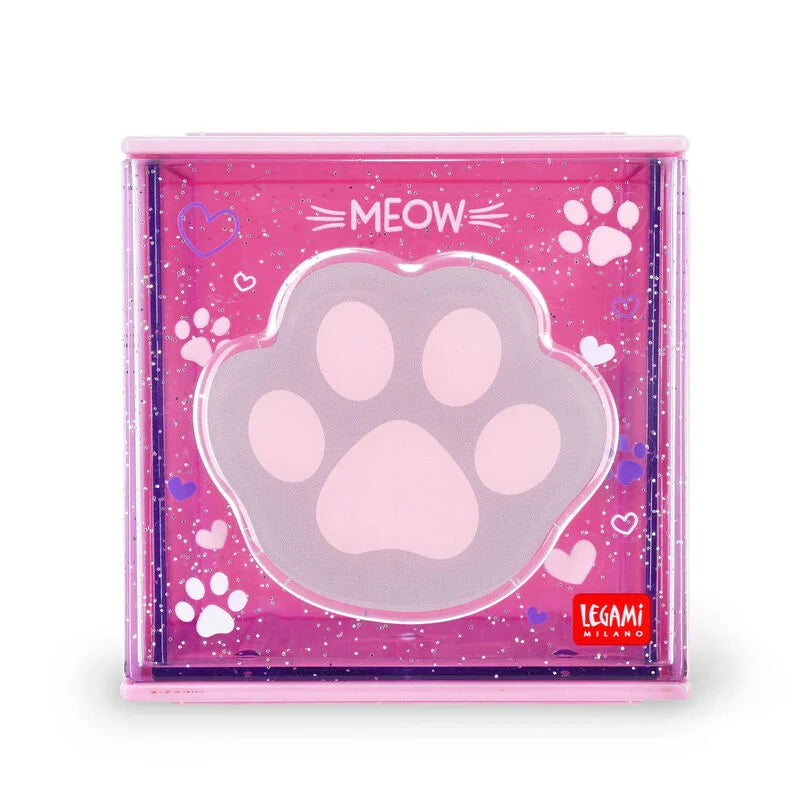 Erweiterbare Schreibtischbox - Cutie Cube, Kitty