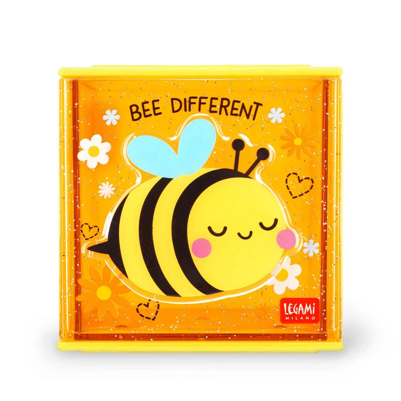 Erweiterbare Schreibtischbox - Cutie Cube, Bee