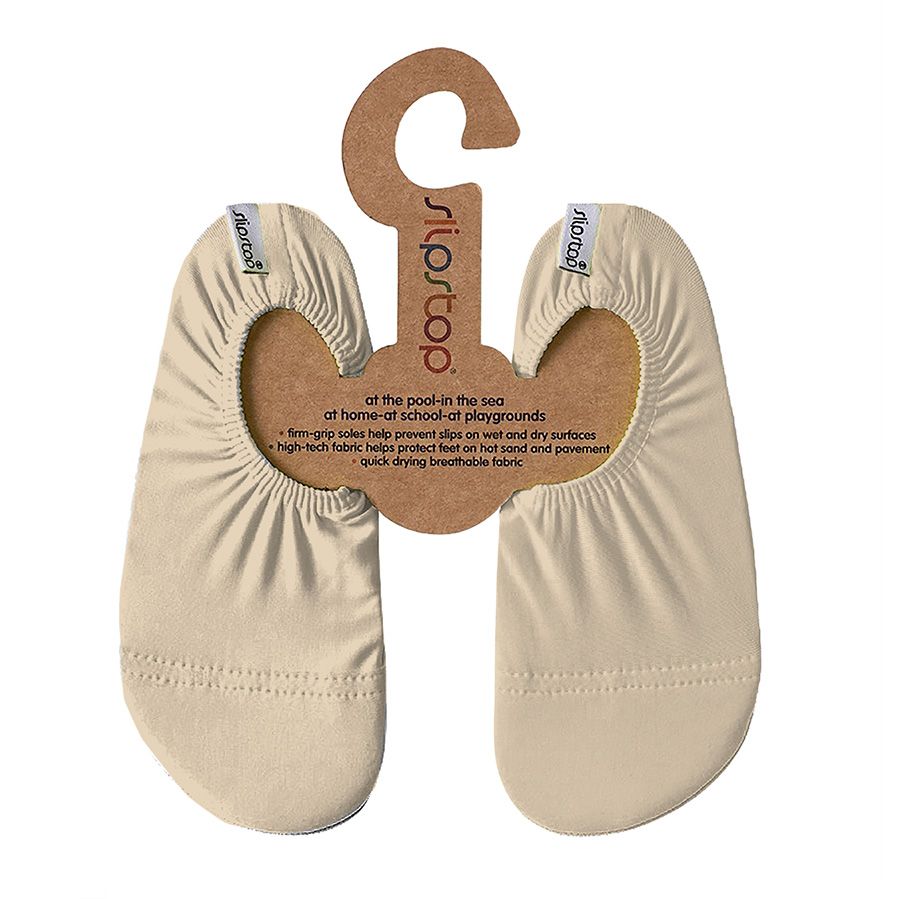 Schuhe mit Antirutsch-Sohle - Beige Junior