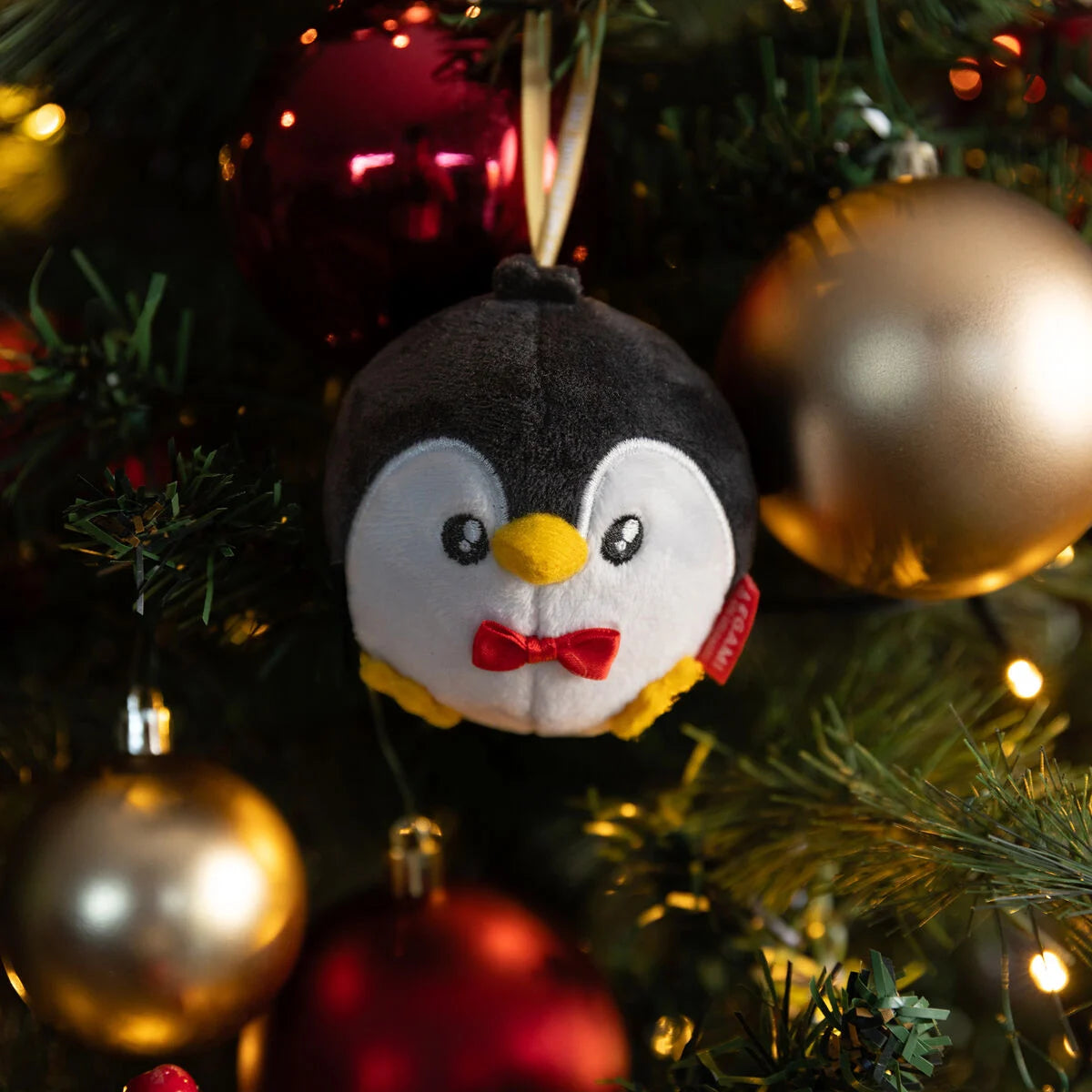 Weihnachtsdekoration aus Plüsch - Penguin - Oh-Oh-Ohrnaments
