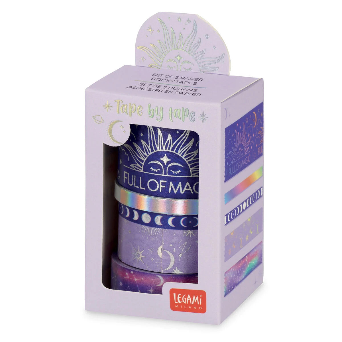 Tape by Tape - Set mit 5 Klebebändern - Magic